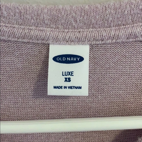 Lavender OLD NAVY thin sweater - Picture 3 of 3